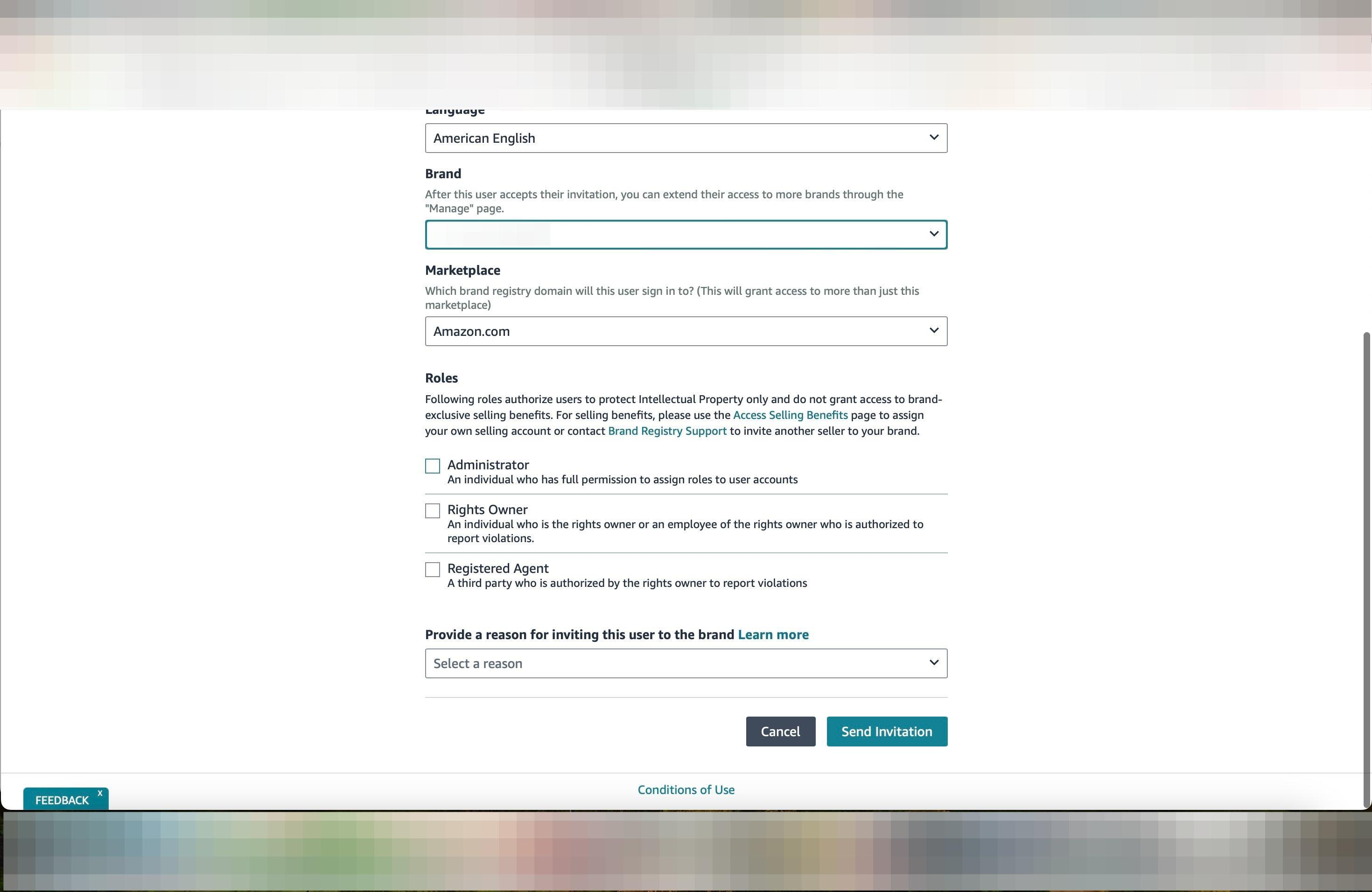 Step 6: Check the Registered Agent box